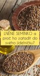 LNĚNÉ SEMÍNKO a proč ho zařadit do svého jídelníčku